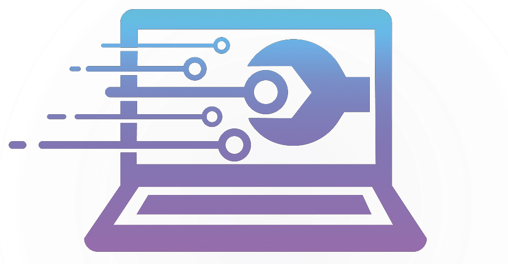 Logo laptop sos serwis laptopów Kraków