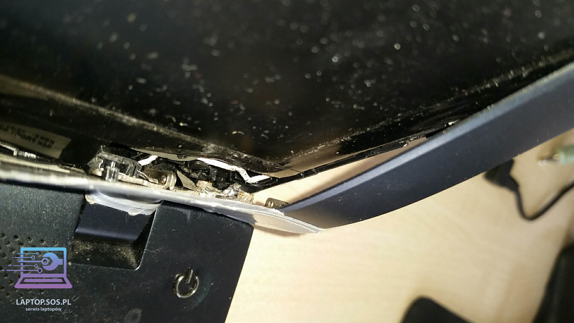 zepsuta pętla laptopa samsung