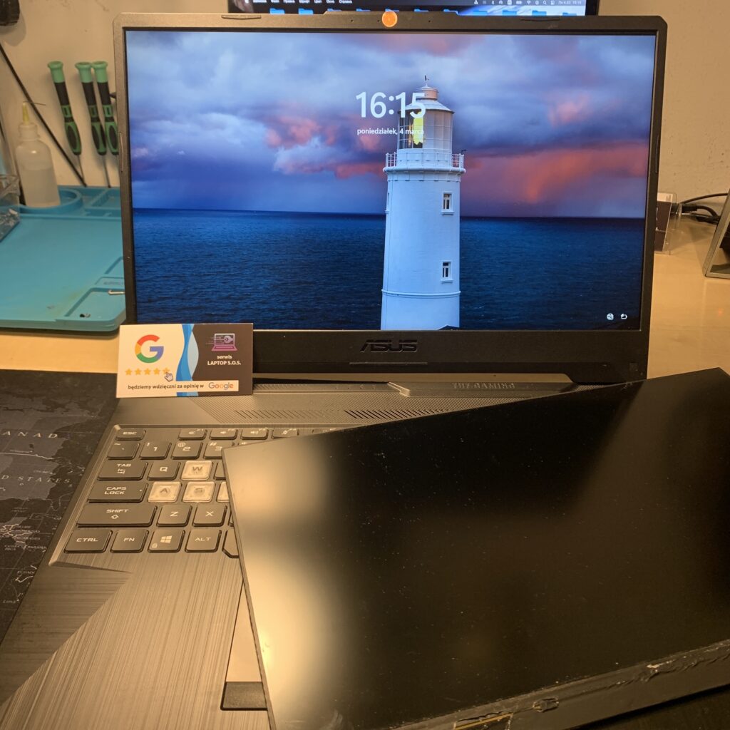 ноутбук ASUS FA15IV заміна матриці екрану